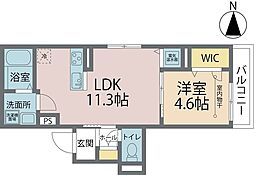 レジデンス北野Ｋ 2階/201