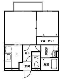 リビングタウン下河端　A 2階