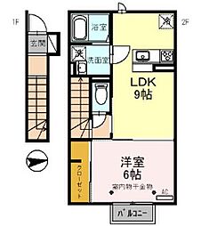 D-ROOM水落町 2階