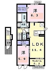 リヨン 鯖江 01 2階/202