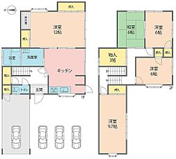 鯖江市神中町戸建て 1階/1
