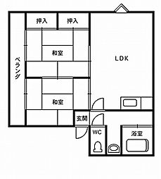 ハイツ秋篠 1階