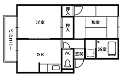 ロイヤル櫛林 2階/202