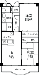 ヴィラ エーデルワイス 3階/302