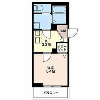 ベレオ 101｜福井県福井市文京5丁目31番21号(賃貸マンション1K・1階・23.26㎡)の写真 その2