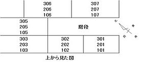 soil 305 ｜ 福井県福井市田原2丁目32番6号（賃貸マンション1K・3階・28.28㎡） その3