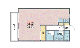 セゾンルミエール 202 ｜ 福井県福井市北四ツ居町13-25-1（賃貸マンション1R・2階・44.69㎡） その2