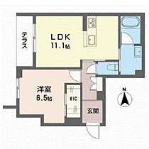 LIBERONDO 101 ｜ 福井県福井市灯明寺3丁目3108番、3109番（賃貸マンション1LDK・1階・44.60㎡） その2