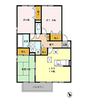 ハイツＲ 101 ｜ 福井県福井市加茂河原3丁目1-5（賃貸マンション3LDK・1階・76.70㎡） その2