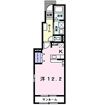 アルバ－ダ 105 ｜ 福井県福井市灯明寺2丁目2214（賃貸アパート1R・1階・36.28㎡） その2