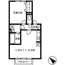 カーサ・ビアンカ 202 ｜ 福井県福井市若杉浜2丁目603-1（賃貸マンション1LDK・2階・40.98㎡） その2