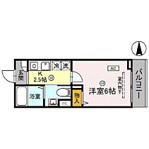 海とyacht 202 ｜ 福井県福井市文京4丁目6-18（賃貸マンション1K・2階・21.90㎡） その2