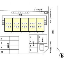 カーサ・ジュネス乾徳 203 ｜ 福井県福井市乾徳3丁目11-11（賃貸マンション1LDK・2階・33.39㎡） その3