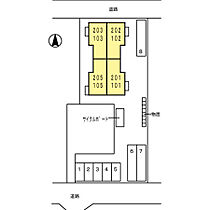 フルール渕町 202 ｜ 福井県福井市渕3丁目2618番（賃貸マンション1LDK・2階・39.75㎡） その3