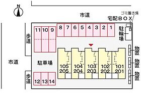 エバーグリーン大野 104 ｜ 福井県大野市中野第28号47番地2（賃貸アパート1LDK・1階・50.24㎡） その3