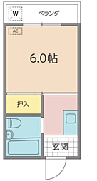 豊西コーポ 3階/307