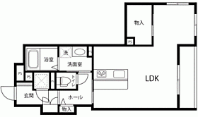 GardensLuxury 202 ｜ 福井県福井市光陽3丁目7-12（賃貸マンション1R・2階・45.51㎡） その2