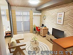 ウエストハイツ・セントラルハイツ　ウエストハイツ 102 1階1LDKのリビング/ダイニング