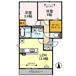 Famille M(ファミーユ エム) 2階/201