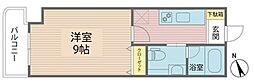 エル・ブラン 1Kの間取図画像
