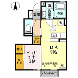 バレンティア 1階