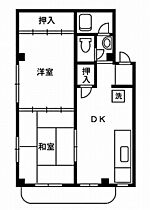 サンタクルスII 102 ｜ 福井県小浜市水取3丁目9-15（賃貸マンション2DK・1階・40.00㎡） その2