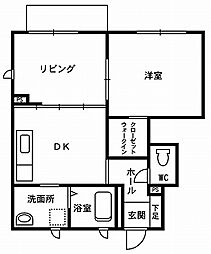 シャーメゾンみやびB棟 1階