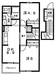 ハピネスホームII 2階