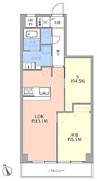 ライオンズマンション成増 1SLDKの間取図画像