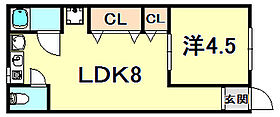 兵庫県神戸市長田区高東町１丁目（賃貸アパート1LDK・2階・32.00㎡） その2