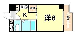 兵庫県神戸市中央区加納町２丁目（賃貸マンション1K・7階・19.00㎡） その2