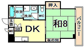 兵庫県神戸市長田区房王寺町２丁目（賃貸マンション1DK・2階・35.18㎡） その2