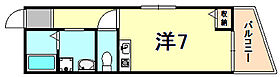 兵庫県神戸市中央区生田町４丁目（賃貸マンション1R・2階・25.17㎡） その2