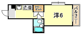 兵庫県神戸市長田区浪松町２丁目（賃貸マンション1K・5階・20.00㎡） その2