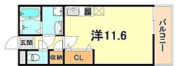 兵庫県神戸市長田区高取山町２丁目（賃貸マンション1R・3階・30.00㎡） その2