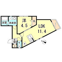 兵庫県神戸市須磨区関守町３丁目（賃貸アパート1LDK・1階・39.84㎡） その2