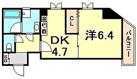 兵庫県神戸市中央区熊内町２丁目（賃貸マンション1DK・2階・27.89㎡） その2