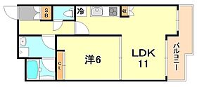 兵庫県神戸市中央区海岸通３丁目（賃貸マンション1LDK・7階・40.72㎡） その2