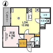 兵庫県神戸市中央区上筒井通７丁目（賃貸アパート1LDK・2階・45.62㎡） その2