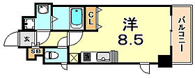 兵庫県神戸市中央区生田町４丁目（賃貸マンション1R・9階・24.02㎡） その2