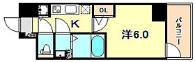 兵庫県神戸市中央区磯上通６丁目（賃貸マンション1K・7階・22.12㎡） その2