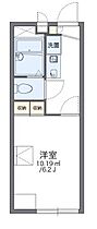 兵庫県神戸市中央区北野町２丁目（賃貸アパート1K・2階・19.87㎡） その2