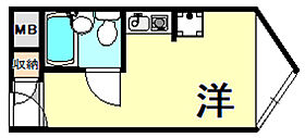 兵庫県神戸市中央区北野町４丁目（賃貸マンション1R・6階・13.80㎡） その2