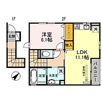 兵庫県神戸市長田区御屋敷通４丁目（賃貸アパート1LDK・2階・49.44㎡） その2