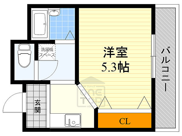 ノルドリュース ｜大阪府吹田市千里山東１丁目(賃貸マンション1DK・5階・18.20㎡)の写真 その2