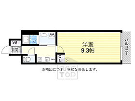 GOパレス桃山台  ｜ 大阪府吹田市春日１丁目16番5号（賃貸マンション1K・8階・30.03㎡） その2