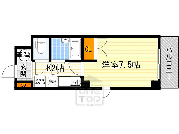 セレクト江坂 ｜大阪府吹田市広芝町(賃貸マンション1K・6階・22.00㎡)の写真 その2