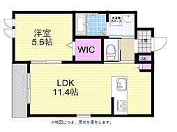 AGIO大宮 1LDKの間取図画像