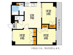 第八関根マンション 3LDKの間取図画像