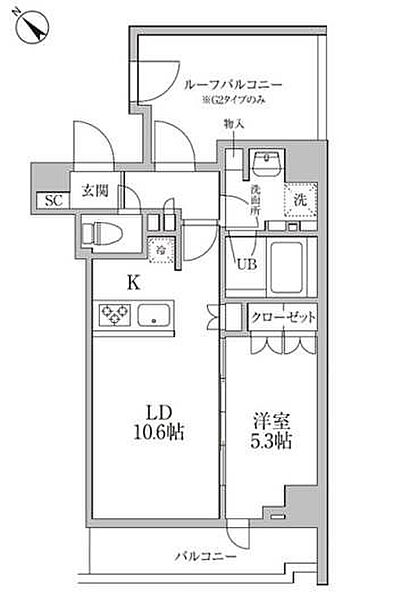 レジディア文京本郷III ｜東京都文京区本郷3丁目(賃貸マンション1LDK・7階・40.15㎡)の写真 その2